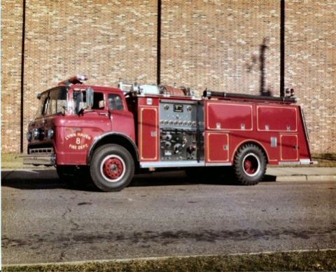 Lynn Haven Fire Truck Number 8