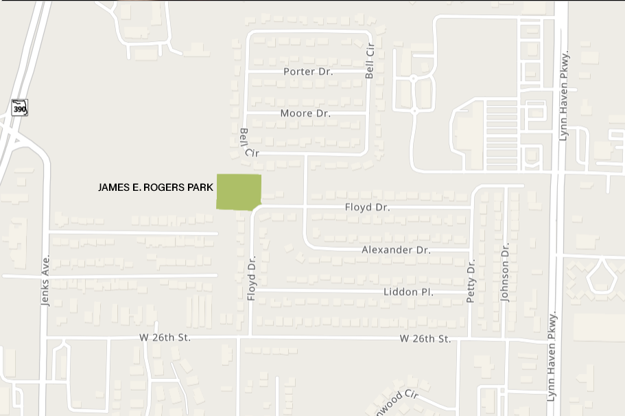 JAMES E ROGERS STREET MAP copy
